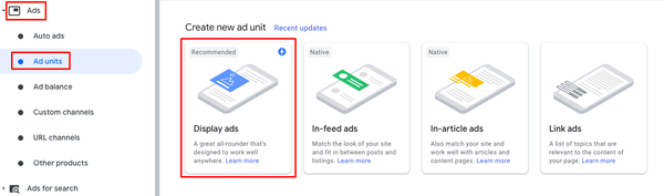 Best Performing Google AdSense Ad Formats